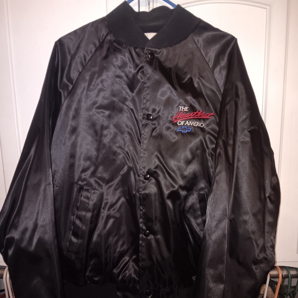 Vintage 90's Men's Chevrolet Jacket (L)
